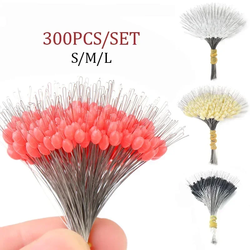 Baitcasting Reel - 300Pcs Silicone Space Bean Oval Stopper