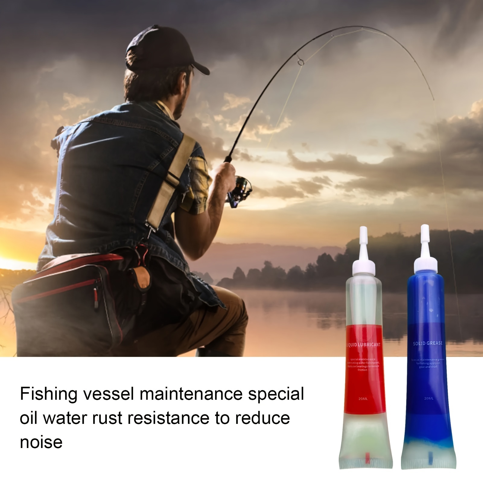 Reel Grease - 4pcs Fishing Wheel Maintenance Kit Fishing