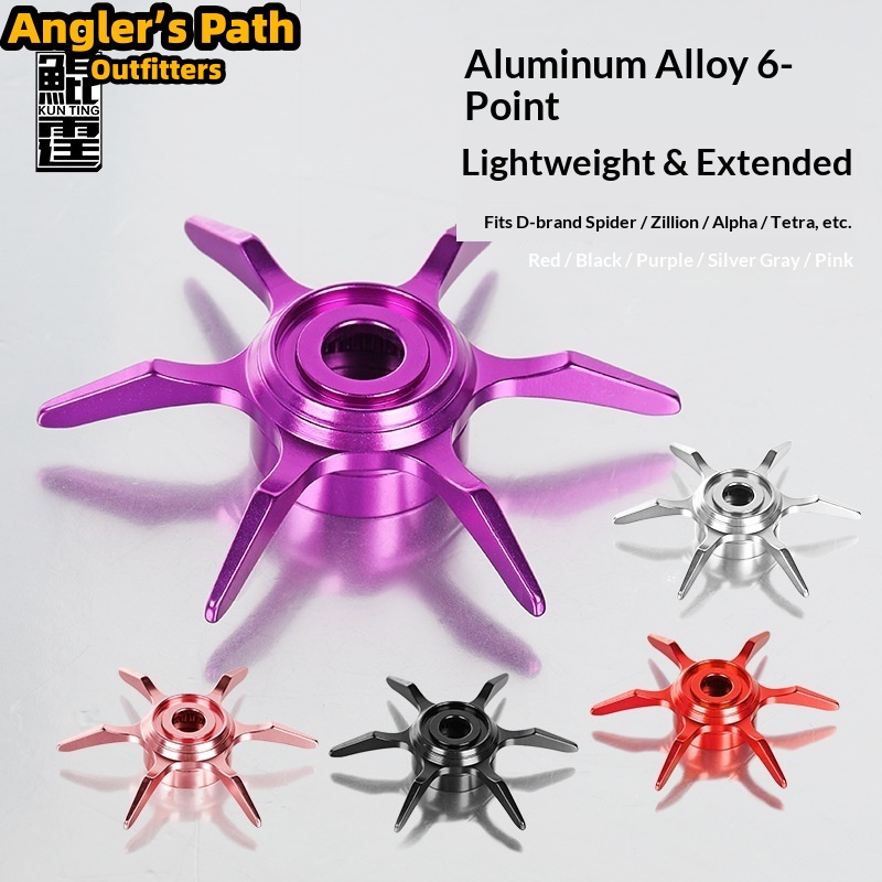 Six Star Drag Knob Enlarged Al - Reel Drag Knob ulasan dan harga