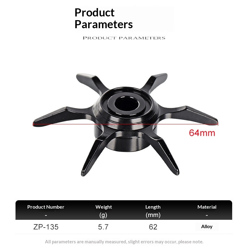Six Star Drag Knob Enlarged Al - Reel Drag Knob ulasan dan harga