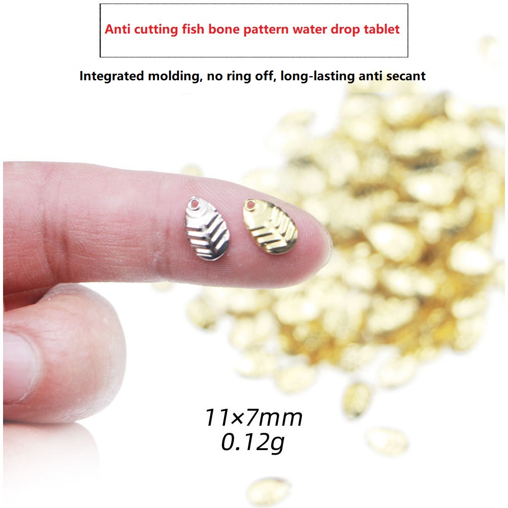 50Pcs/lot DIY Fishing Spinner  - Baitcasting Reel ulasan dan harga