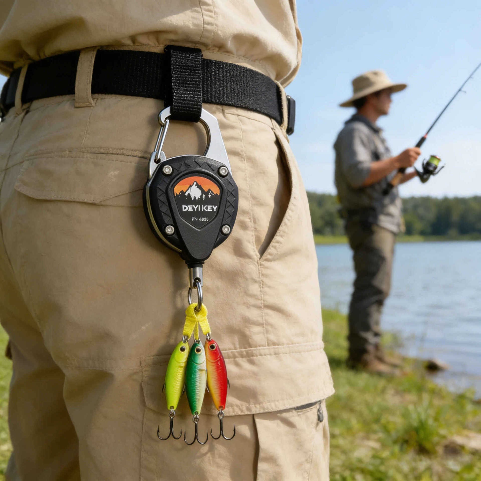 Retractable Keychain Heavy Dut - Fly Reel ulasan dan harga