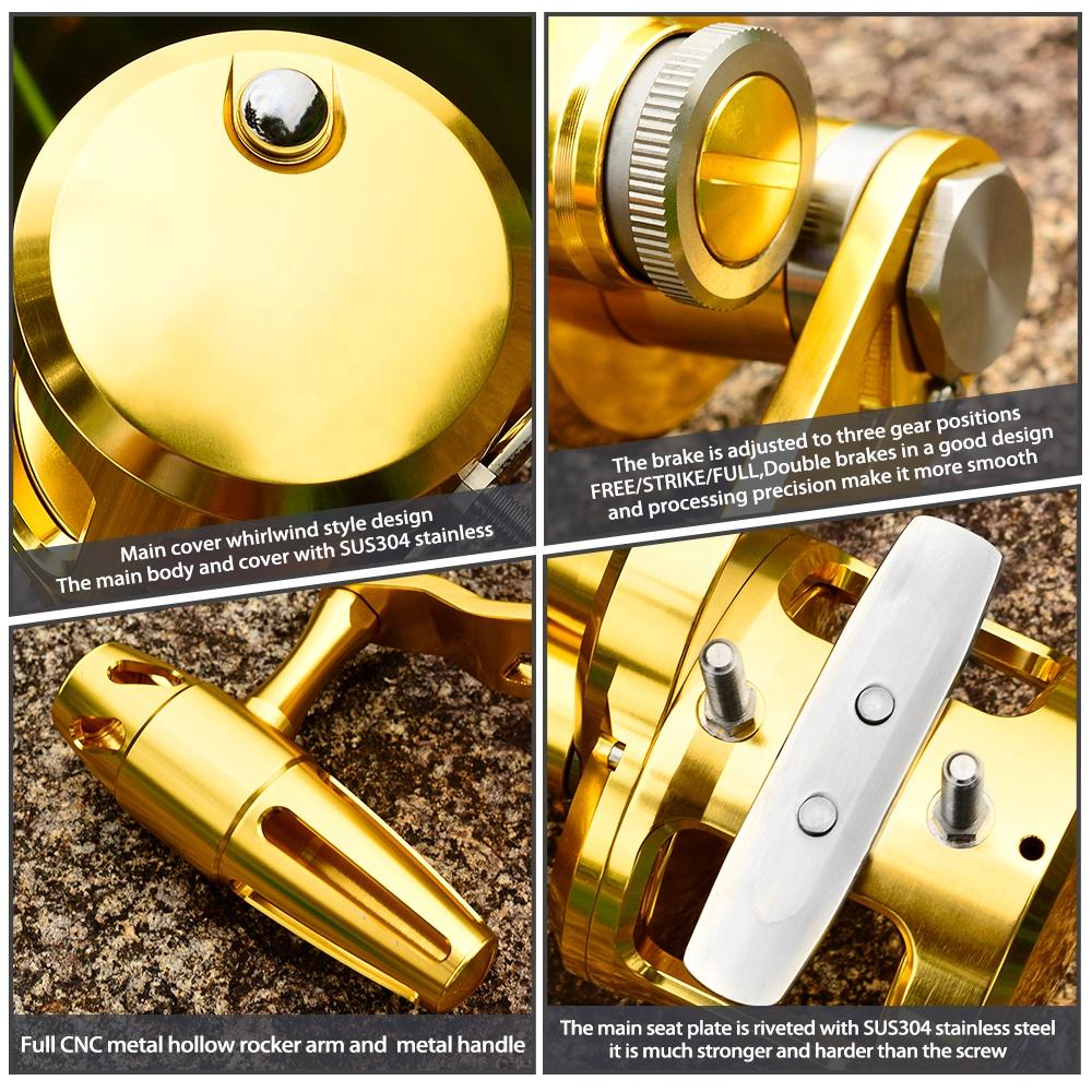 PRO BEROS Trolling Reel 5.7:1  - Trolling Reel ulasan dan harga