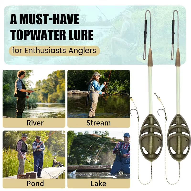 Carp fishing feeder line set ( - Baitcasting Reel ulasan dan harga