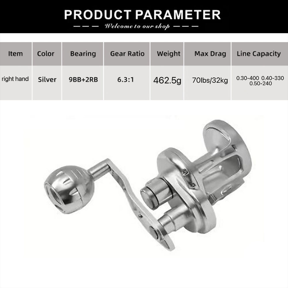 Saltwater Trolling Reel High S - Surf Reel ulasan dan harga