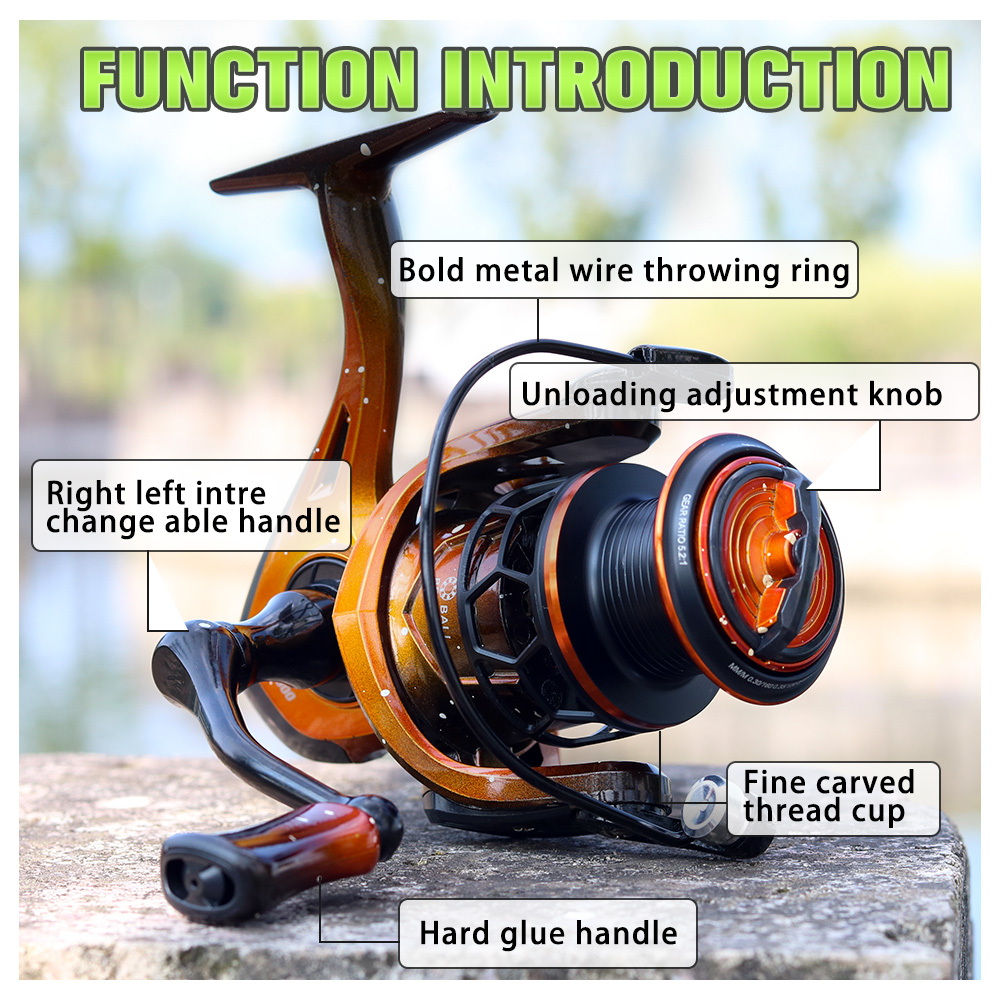 JOSBY Spinning Fishing Reel 10 - Reel Drag Knob ulasan dan harga