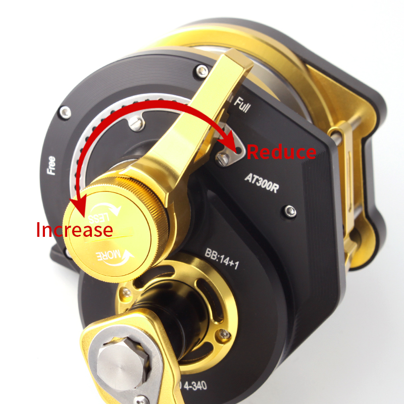RUKE Metal Reel Slow Jigging D - Reel Drag Knob ulasan dan harga