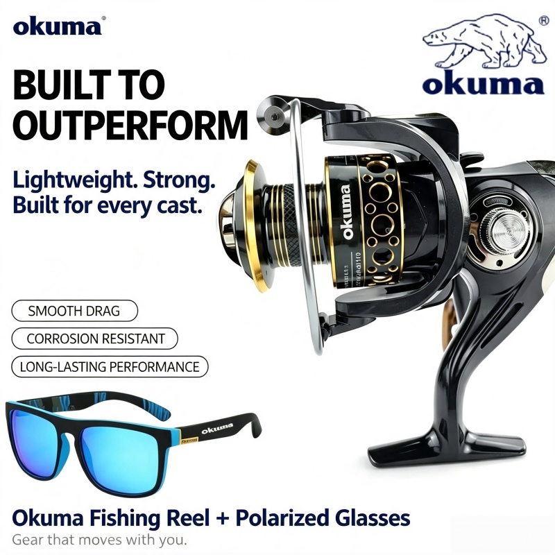 OKUMA-Spinning Reel, MetalUltr - Surf Reel ulasan dan harga