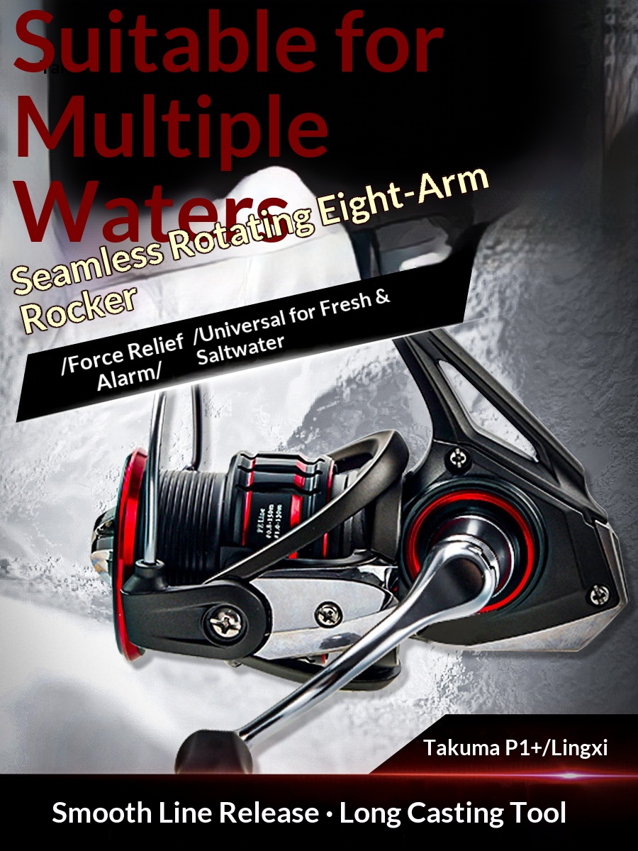 Takuma P1 Plus Lingxi Spinning - Trolling Reel ulasan dan harga