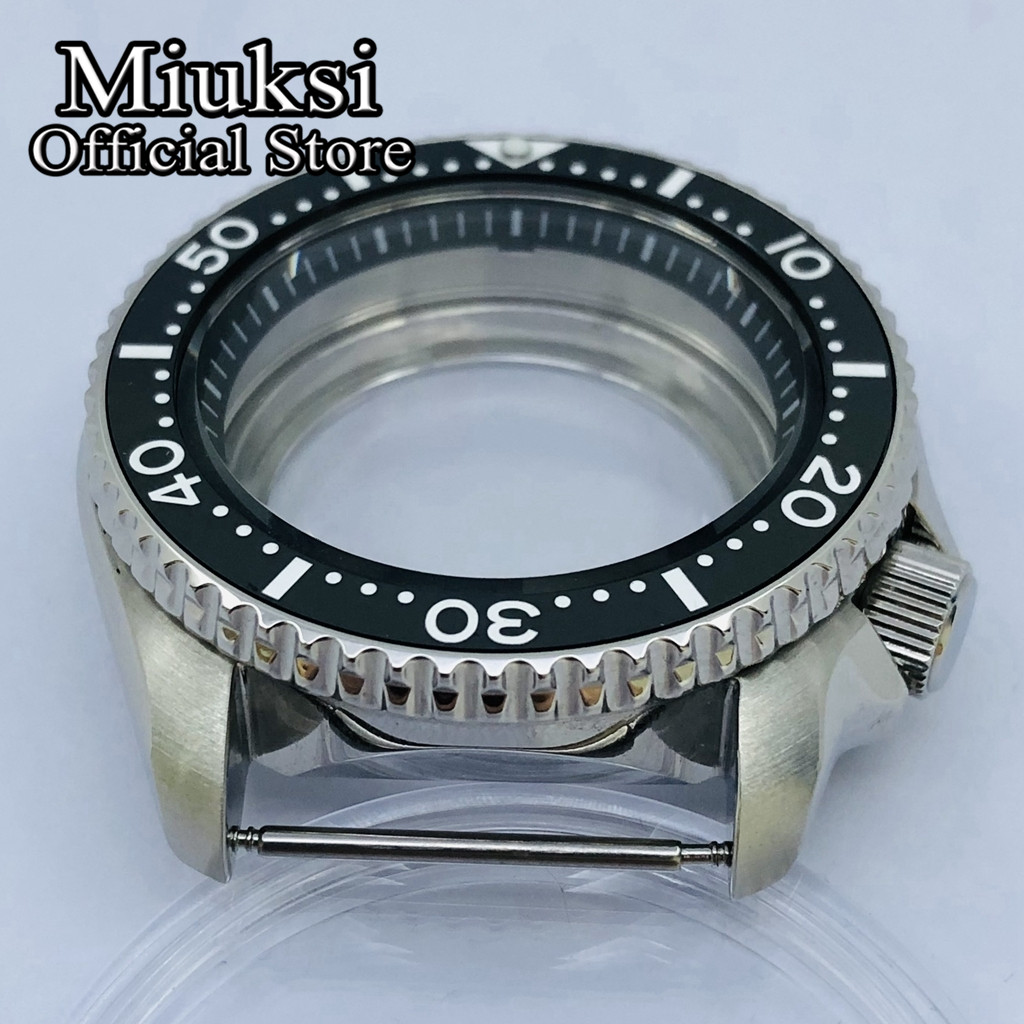 Miuksi 42mm silver sterile wat - Reel Case ulasan dan harga