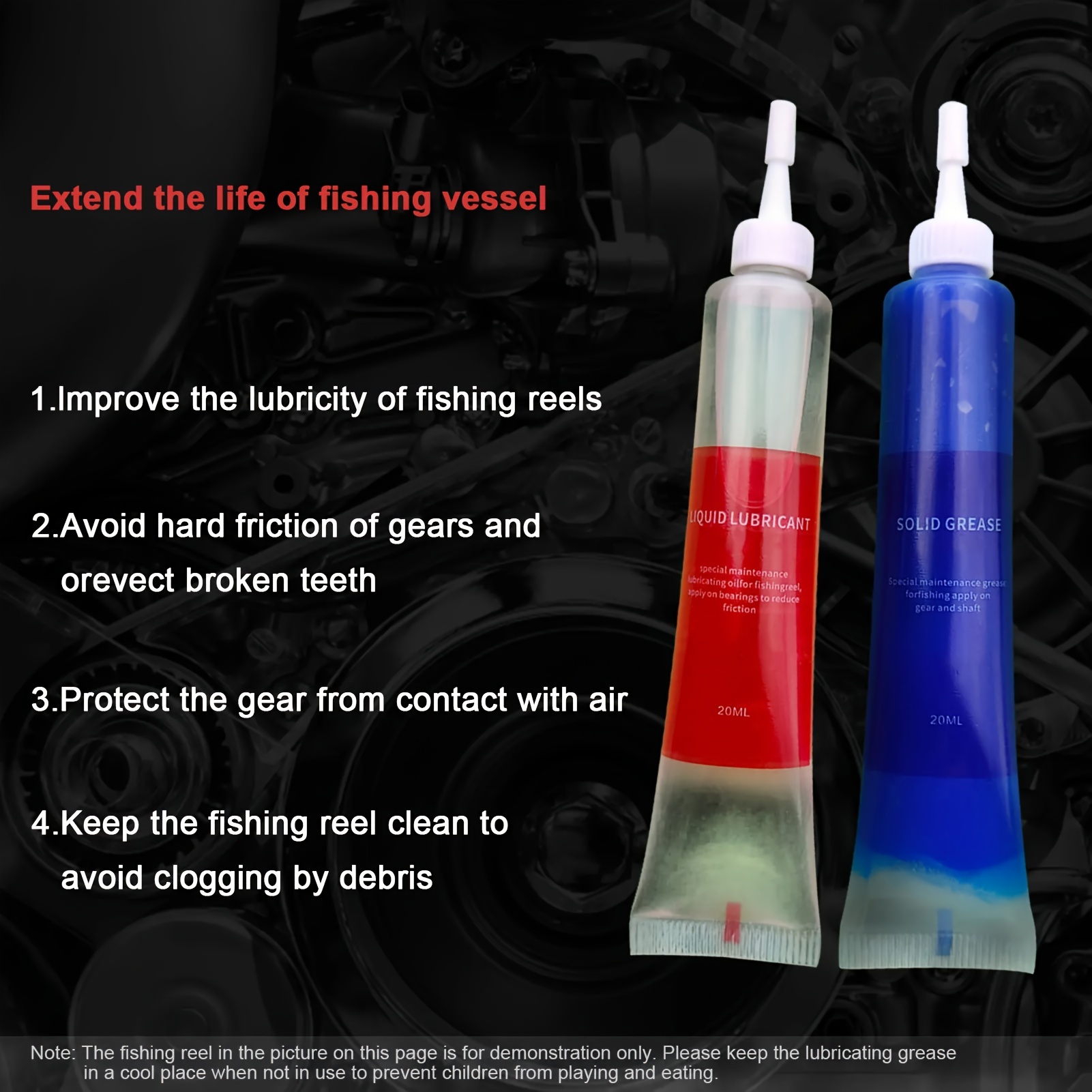 4pcs Fishing Wheel Maintenance - Reel Grease ulasan dan harga